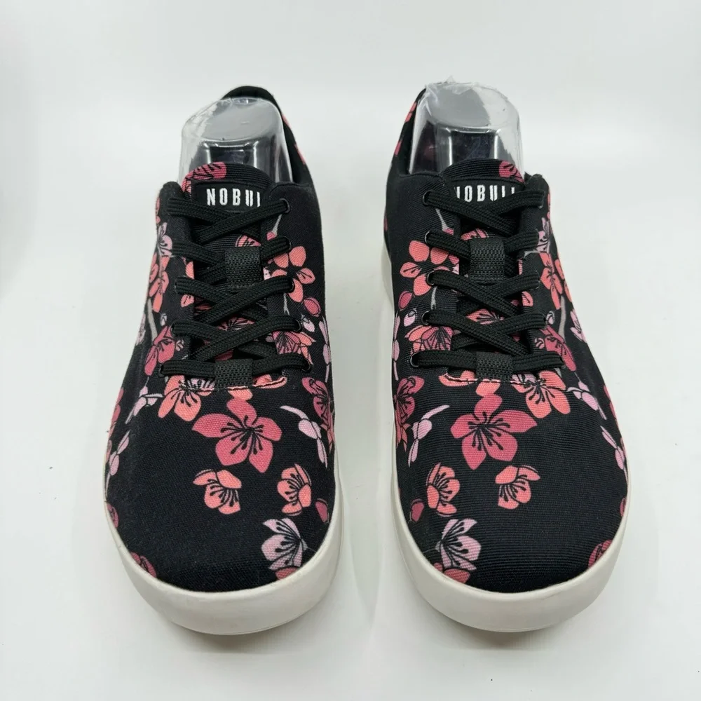 NOBULL Unisex Black and Pink Trainers SZ Women’s 12.  Men’s 10. - Picture 2 of 12